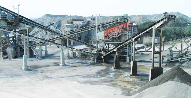 silica sand plant