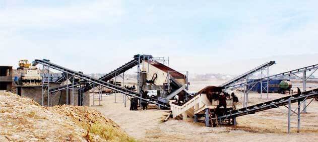 silica sand processing