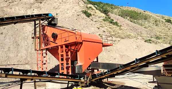 sand washing machine