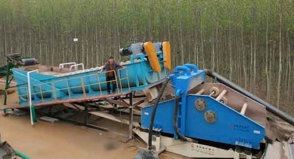  small scale sand washer