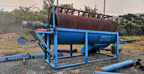 trommel sand washer