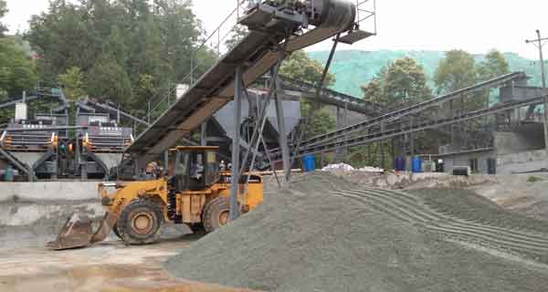 Quartz sand production line