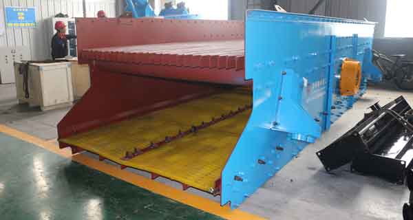 Circular vibrating screen