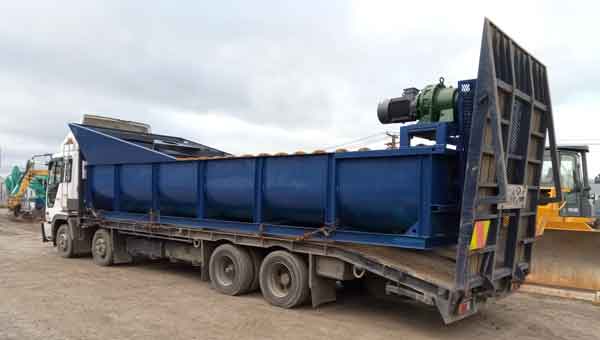 mobile sand washing machine