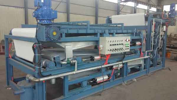 Belt filter press