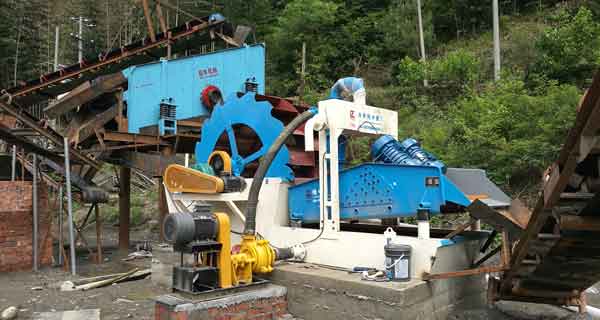 river sand dredging and sand washing plant equipment