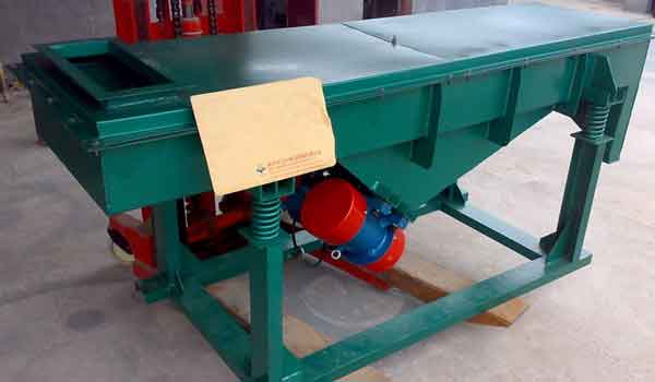 linear vibrating screen