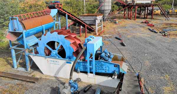 river sand dredging and sand washing plant equipment