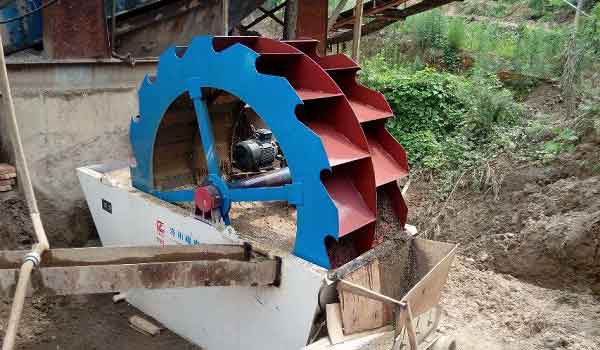 LZZG Wheel Sand Washer