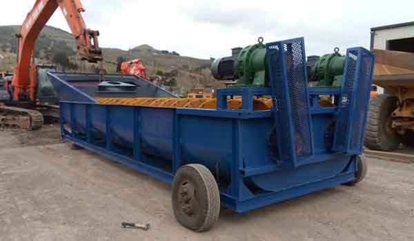 spiral sand washing machine