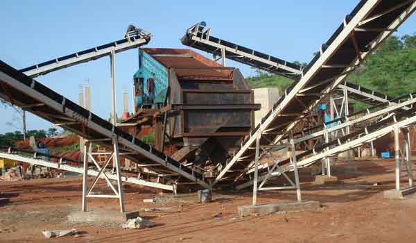 crushing and screening plant