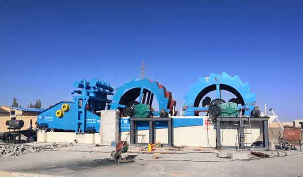 spiral sand washing machine