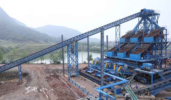 circular vibrating screen