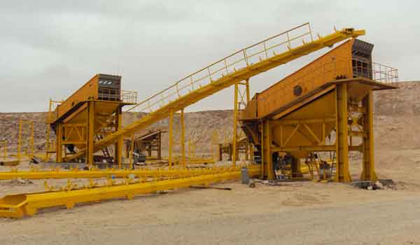 Vibrating screen