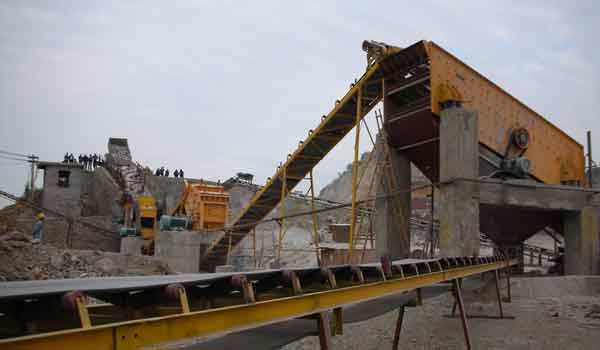 Vibrating screen