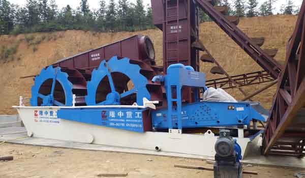 sand washing equipment