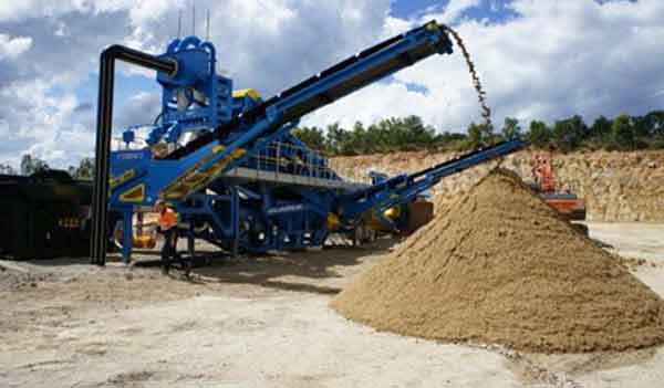 fine sand recycling machine