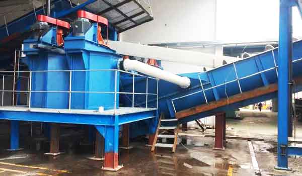  silica sand scrubbing machine