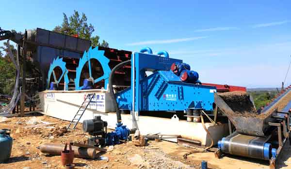  river sand washing machine