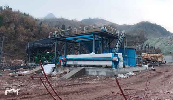 sand washing machine