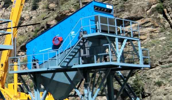 circular vibrating screen