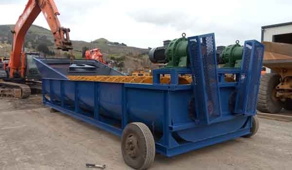 spiral sand washing machine