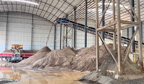 artificial sand production line